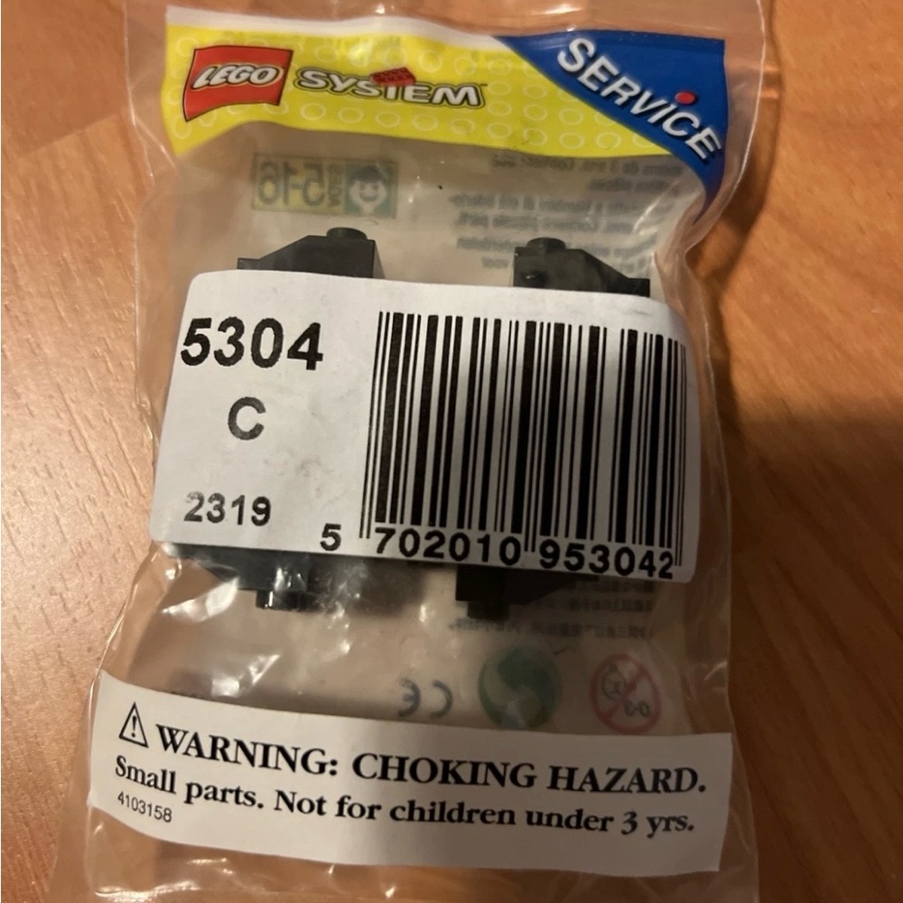 LEGO 5304 Service Pack Train Wheelsets - NEW Sealed Bag